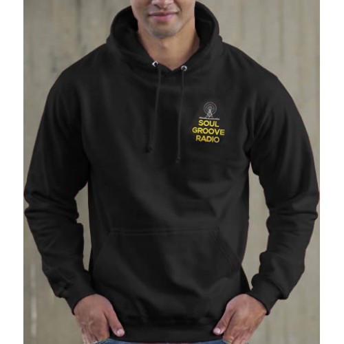 Black Soul Groove Logo Hooded Jumper