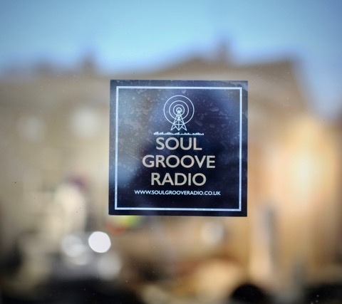 Window Sticker with Soul Groove Logo